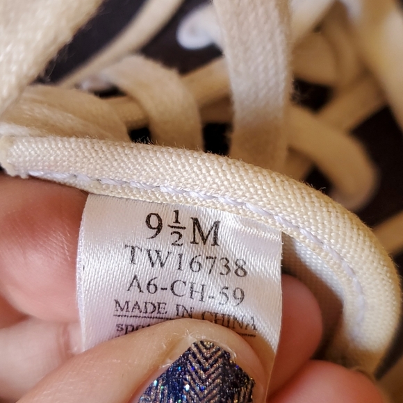 Mens Tommy Hilfiger sneakers size 9 1/2 blue red - Picture 9 of 11